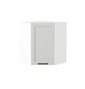 Шкаф верхний угловой Нео, цвет: Grey Silk