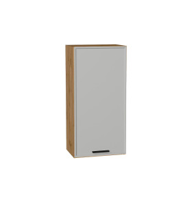 Шкаф верхний с 1-ой дверцей Фрейм, цвет: Grey Silk