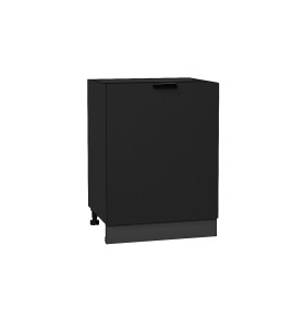 Шкаф нижний с 1-ой дверцей Евро, цвет: Антрацит