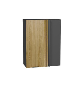 Шкаф верхний прямой угловой Евро, цвет: Дуб песочный