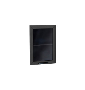 Комплект фасадов Глетчер со стеклом для каркаса Ф-35 В500, цвет: Маренго Силк