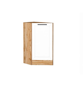 Шкаф нижний торцевой Глетчер, цвет: Айленд Силк