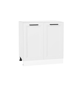 Шкаф нижний с 2-мя дверцами Нео, цвет: White Silk