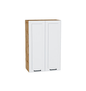 Шкаф верхний с 2-мя дверцами Барселона, цвет: Белый