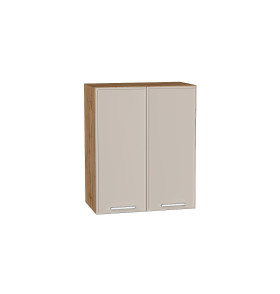 Шкаф верхний с 2-мя дверцами Квадро, цвет: Кашемир
