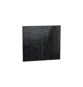 Комплект фасадов Валерия-М для каркаса Ф-50 В800/Н800/НМ800, цвет: Черный металлик дождь