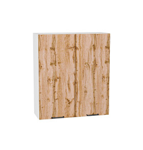 Шкаф верхний с 2-мя дверцами Флэт, цвет: Wotan Oak 2S