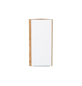 Шкаф верхний торцевой Фьюжн, цвет: Silky White