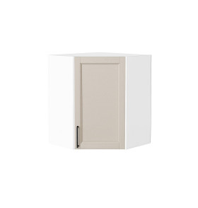 Шкаф верхний угловой Сканди, цвет: Cream Silkwood