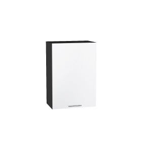 Шкаф верхний с 1-ой дверцей Валерия-М, цвет: Белый глянец