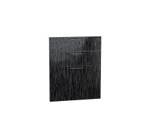 Комплект фасадов Валерия-М для каркаса Ф-43 Н603, цвет: Черный металлик дождь