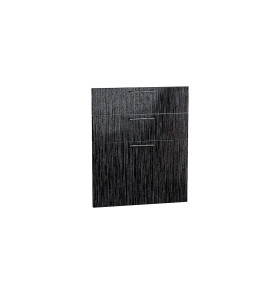 Комплект фасадов Валерия-М для каркаса Ф-43 Н603, цвет: Черный металлик дождь