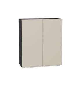 Шкаф верхний с 2-мя дверцами Фьюжн, цвет: Cream Silk