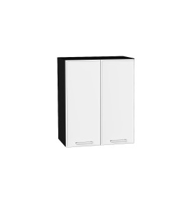 Шкаф верхний с 2-мя дверцами Квадро, цвет: Белый