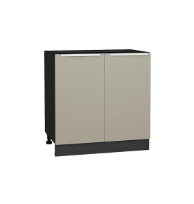 Шкаф нижний с 2-мя дверцами Фьюжн, цвет: Silky Grey