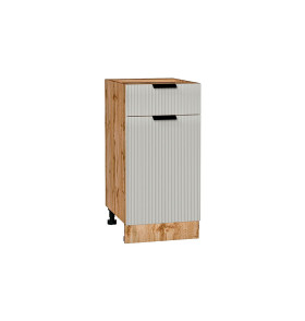 Шкаф нижний с 1-ой дверцей и ящиком Евро Лайн, цвет: Агат