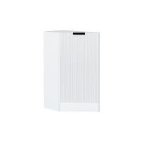 Шкаф нижний торцевой Евро Лайн, цвет: Белый