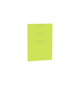 Комплект фасадов Валерия-М для каркаса Ф-33 Н503, цвет: Лайм глянец