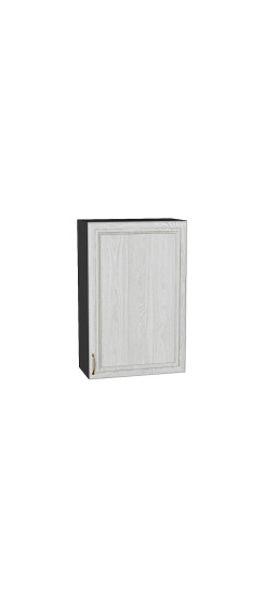 Шкаф верхний с 1-ой дверцей Шале, цвет: White Dreamline | Эко Шпон — структурный материал с защитным слоем оверлея (Южная Корея). Отличается высокой стойкостью к истиранию и механическим повреждениям. Репродукция натуральных материалов — Super Realistic. 