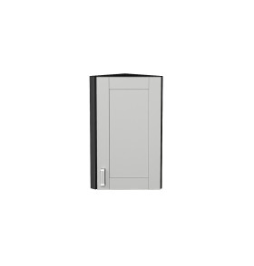 Шкаф верхний торцевой Лофт, цвет: Grey Silk