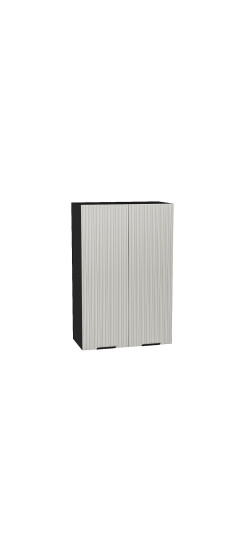 Шкаф верхний с 2-мя дверцами Евро Лайн, цвет: Агат | Пленка ПВХ., Агат