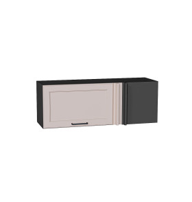 Шкаф верхний прямой угловой горизонтальный Барселона, цвет: Кашемир