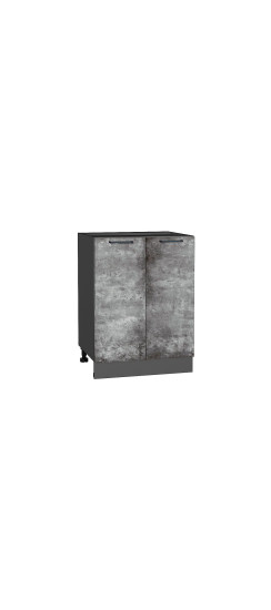 Шкаф нижний с 2-мя дверцами Флэт, цвет: Temple Stone 2S | ЛДСП, Temple Stone 2S