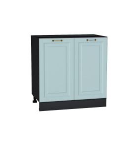 Шкаф нижний с 2-мя дверцами Ницца, цвет: Голубой