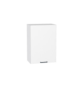Шкаф верхний с 1-ой дверцей Флэт, цвет: White In 2S