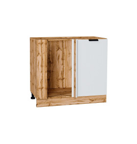 Шкаф нижний угловой Евро, цвет: Белый