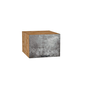 Шкаф верхний горизонтальный глубокий Флэт, цвет: Temple Stone 2S