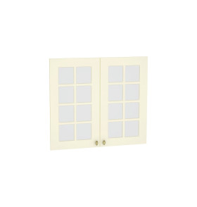 Комплект фасадов Прованс со стеклом для каркаса Ф-55Н В809, цвет: Ваниль