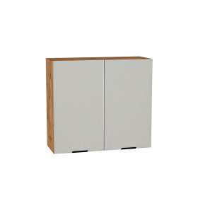 Шкаф верхний с 2-мя дверцами Евро, цвет: Агат