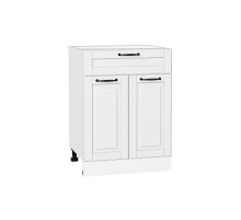 Шкаф нижний с 2-мя дверцами и ящиком Дублин, цвет: Special White