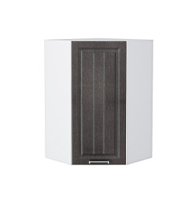 Шкаф верхний угловой Прага, цвет: Венге премиум