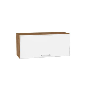 Шкаф верхний горизонтальный Квадро, цвет: Белый