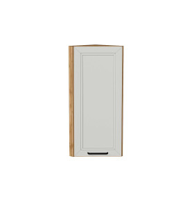 Шкаф верхний торцевой Нео, цвет: Grey Silk