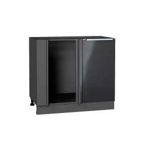Шкаф нижний угловой Фьюжн, цвет: Anthracite