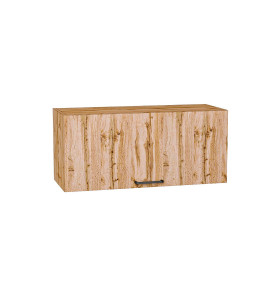 Шкаф верхний горизонтальный Флэт, цвет: Wotan Oak 2S