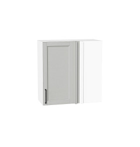 Шкаф верхний прямой угловой Сканди, цвет: Grey Silkwood