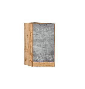 Шкаф нижний торцевой Флэт, цвет: Temple Stone 2S