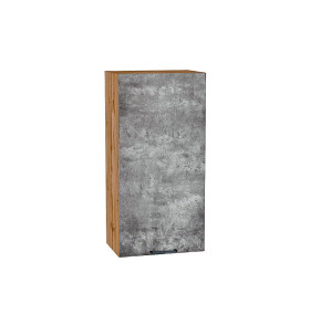 Шкаф верхний с 1-ой дверцей Флэт, цвет: Temple Stone 2S