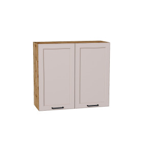 Шкаф верхний с 2-мя дверцами Барселона, цвет: Кашемир