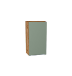 Шкаф верхний с 1-ой дверцей Фьюжн, цвет: Silky Mint