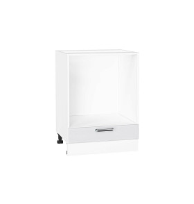 Шкаф нижний под духовку Прага, цвет: Белое дерево