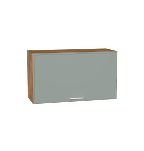 Шкаф верхний горизонтальный Квадро, цвет: Аквамарин