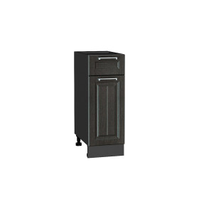 Шкаф нижний с 1-ой дверцей и ящиком Прага, цвет: Венге премиум