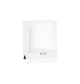 Шкаф нижний под духовку Лофт, цвет: White Silk