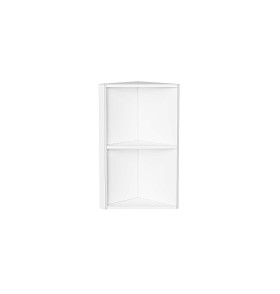 Каркас верхнего торцевого шкафа, цвет: Белый