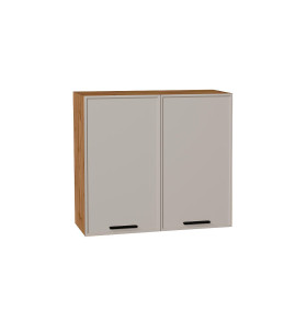 Шкаф верхний с 2-мя дверцами Фрейм, цвет: Clay Silk